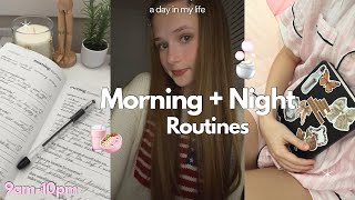 My Cozy Morning & Night Routine as a High Schooler 