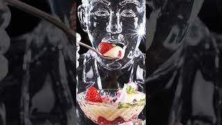 【ASMR】フルーツパフェを食べる音🍮🍓｜ASMR Eating sounds #ASMR #shorts #asmrsounds #咀嚼音 #おもしろ #AI