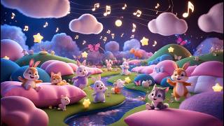 🌙 Babies Lullaby Land | Sleep Time Song for Kids | Soothing Baby Sleep Music | Super Simple Songs