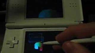 512b Javascript Demo Colorful Tentacle in Nintendo DS Opera