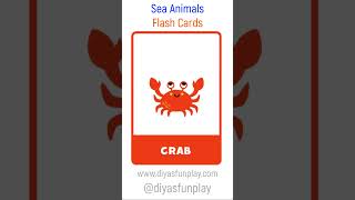 sea animals shorts - sea animals for kids - sea animals name in english - diyas funplay - #shorts