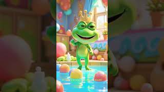 Tiny frog Song for Kids Animal Rhyme #funnycartoons #nurseryrhymes #cartoon #cartoonsongs #toddlers