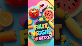 🥕🍌🍉 Quiz Time! Fruit, Veggie, or Berry?  FunKidsTrivia #KidsQuiz  #educationalvideo #kidslearning