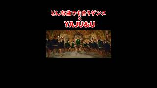 どんな曲でも合うダンス×YAJU&U #野獣先輩 #shorts#ショート