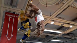 monkey triple pendulum