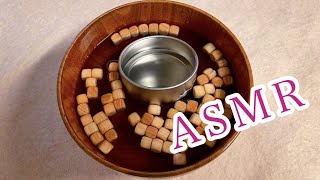 【ASMR】木粒のアロマディフューザーと水の音/Aroma+water【音フェチ】