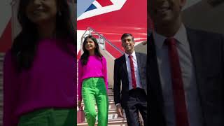 Rishi Sunak & Akshta Murty 💕💕 #shorts #rishisunak #akshtamurty #couple #england #trendingshorts