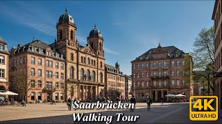 Explore Saarbrücken in 4K | Discover Ludwigskirche | Schlossplatz and Historic Old Town