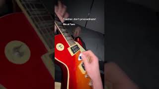 Bro had 3 assignments due 💀 #guitar #electricguitar #fyp