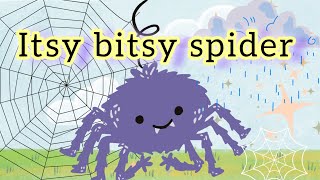 The Itsy Bitsy spider poem for kids #itsybitsyspider #kidspoems #poems