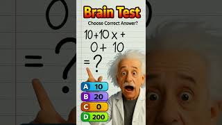 ❌ Don't Get Fooled! Viral Math Brain Test 🔢 #viralshorts #trendingchallenge