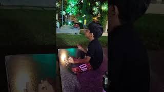 Inner peace 🥰 #innerpeace #meditation #toddler #fun #enjoying