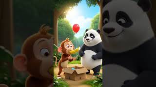 ආතල් පැන්ඩා..පිස්සු පැන්ඩෙන් මෙකා..😁🤣 #cartoon  #animation #panda