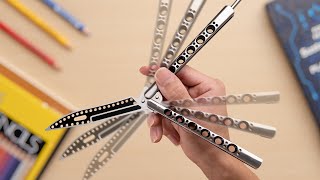 How much can you improve your butterfly knife skills in 3 days?