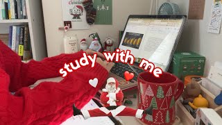 🎄2 hours study with me🎅【作業用】 study vlogは明日投稿しまス！