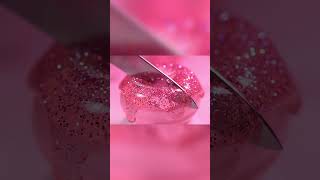 【ASMR】ガラスのドーナツを切る音🍩｜Crystal Pink Donut.✨ #ASMR #shorts #asmrsounds #音フェチ #Glass #スイーツ #satisfying