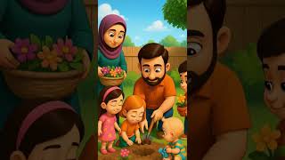 Family Garden Magic | Heartwarming Pixar-Style Short Animation