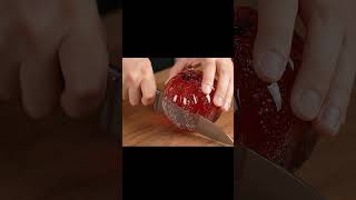 Glass Fruit Cutting ASMR | Red Watermelon cutting​ 🍉#aiart​ #asmrsounds​ #asmrfruitscutting ​