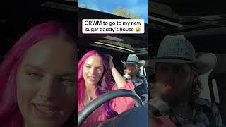 GRWM to go to my new suger daddy’s house❤️😂 #funny #comedyforever #funnyprank #couple #comedymove