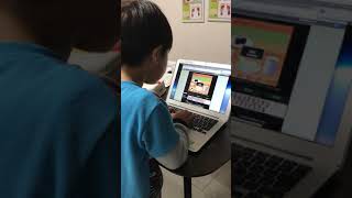 ５歳　タイピング ２ヶ月目♩