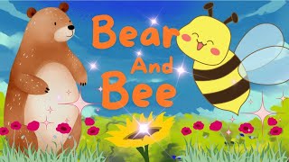 Bear and a bee poem for Toddlers|nursery rhyme for kids #poems #kids