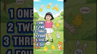 Let´s Sing and Learn Numbers 1-10 #KidsCounting #LearningIsFun #Sing&Learn#NurserySong #Educational