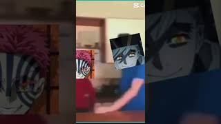 自分で作ったけど面白すぎ#鬼滅の刃#面白い#猗窩座#童磨