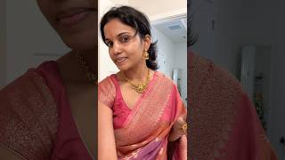 Get ready with me for this festival #grwm #ɢᴇᴛʀᴇᴀᴅʏᴡɪᴛʜᴍᴇ #saree #sareelove❤️ #jewellery honey SAM