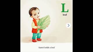 Sanvi's Alphabet Adventure #childrenstories #educationalkids #kidsentertainment #AlphabetForKids