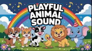 Animal sounds sing-along adventure| sunnyside kiddies TV| Nursery Rhymes.