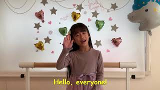 Emmaちゃん　2021年　英語スピーチコンテスト　優秀賞