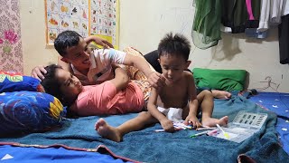 Sweet husband and wife moments❤️ romantic couples so happy with baby😊Love story daily video 50