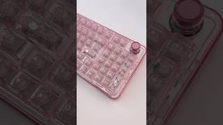 YUNZII X98 Transparent Mechanical Keyboard sound test #typingasmr 💗