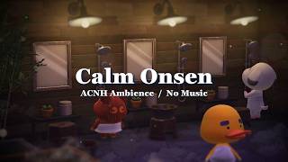 【あつ森BGM】温泉の音で和む🛁🫧作業用・勉強用・集中／睡眠用