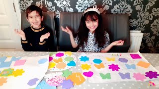 Beautiful craft made by Alisha and zain