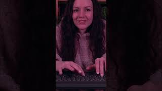 ASMR Typing Sounds #asmrkeyboard #asmrtapping #asmrtyping