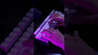 a stock aula f99 2 clips of me typing cuz im bad at it#keyboardtyping#typingpractice#customkeyboard