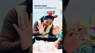SHAPE SONG - I can make a circle… #englishsongforkids #shapesong #songforkids #singwithkids