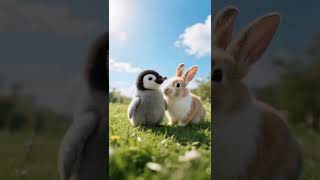 #cute #pets #penguin #rabbit #shorts