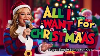 All I Want for Christmas 🎄 Heartwarming Mariah Carey animated Holiday Song for Families! 🎅