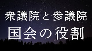 【聞いてて眠くなる｜睡眠導入】衆議院と参議院のしくみと日本の国会の役割