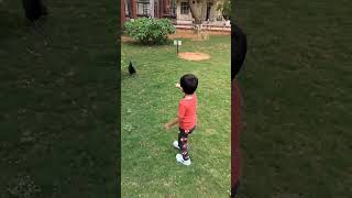 Kids are the Happiest in nature !🥰 #kidsoutdoor #toddlerlife #natureexplore #parkadventure #shorts