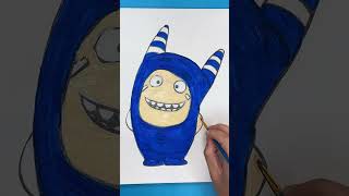 DIY with Oddbods! Painting POGO! #oddbods #funny #cartoonsforkids