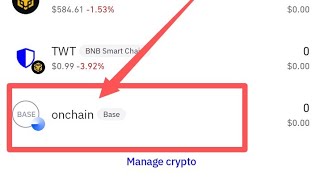 Onchain add on trustwallet | How to add Onchain in trustwallet | #onchain #airdrop