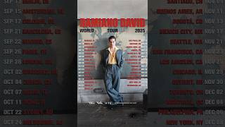 MY FIRST WORLD TOUR!! ✈️ I can’t wait to see you around the world 🌎