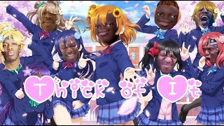 KSI Thick of It but it's an anime opening