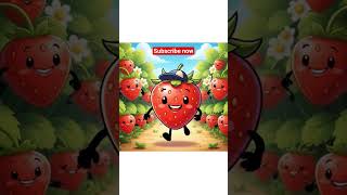 Strawberries buddies.ස්ට්‍රෝබෙරි පුංචා.❤🌟#funny #cartoon #baby