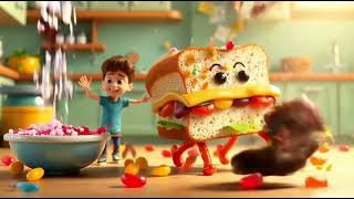 "Sandwich Song for Kids | Learn & Sing Along!". Sandwich rhymes and song for kids