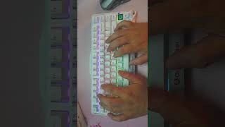 【エグい打鍵音】Gravastar K1 Lite ガスケットマウントキーボード  #キーボード  #typingsound   #keyboard