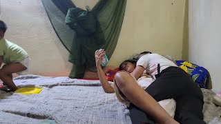 Sweet husband and wife moments❤️ romantic couples so happy with baby😊Love story daily video 36